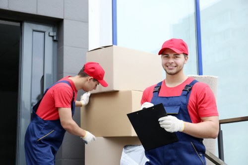 Professional house removalists assisting with a move in Finchley Storage