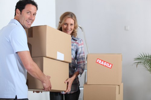 Benefits of using storage during home moves in Finchley